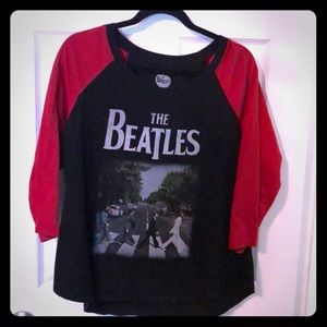 Beatles Raglan Tee- Torrid Size 1